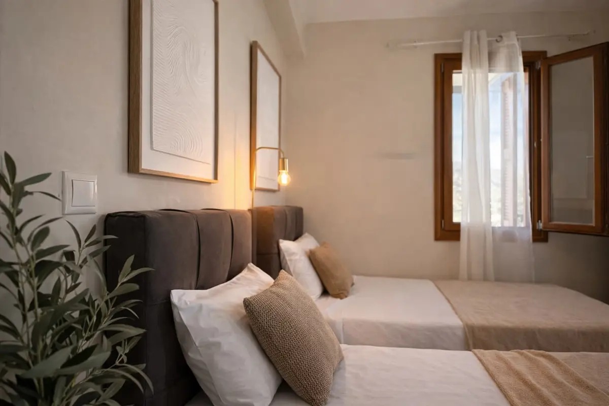 Epidavros View Villas — private terrace
